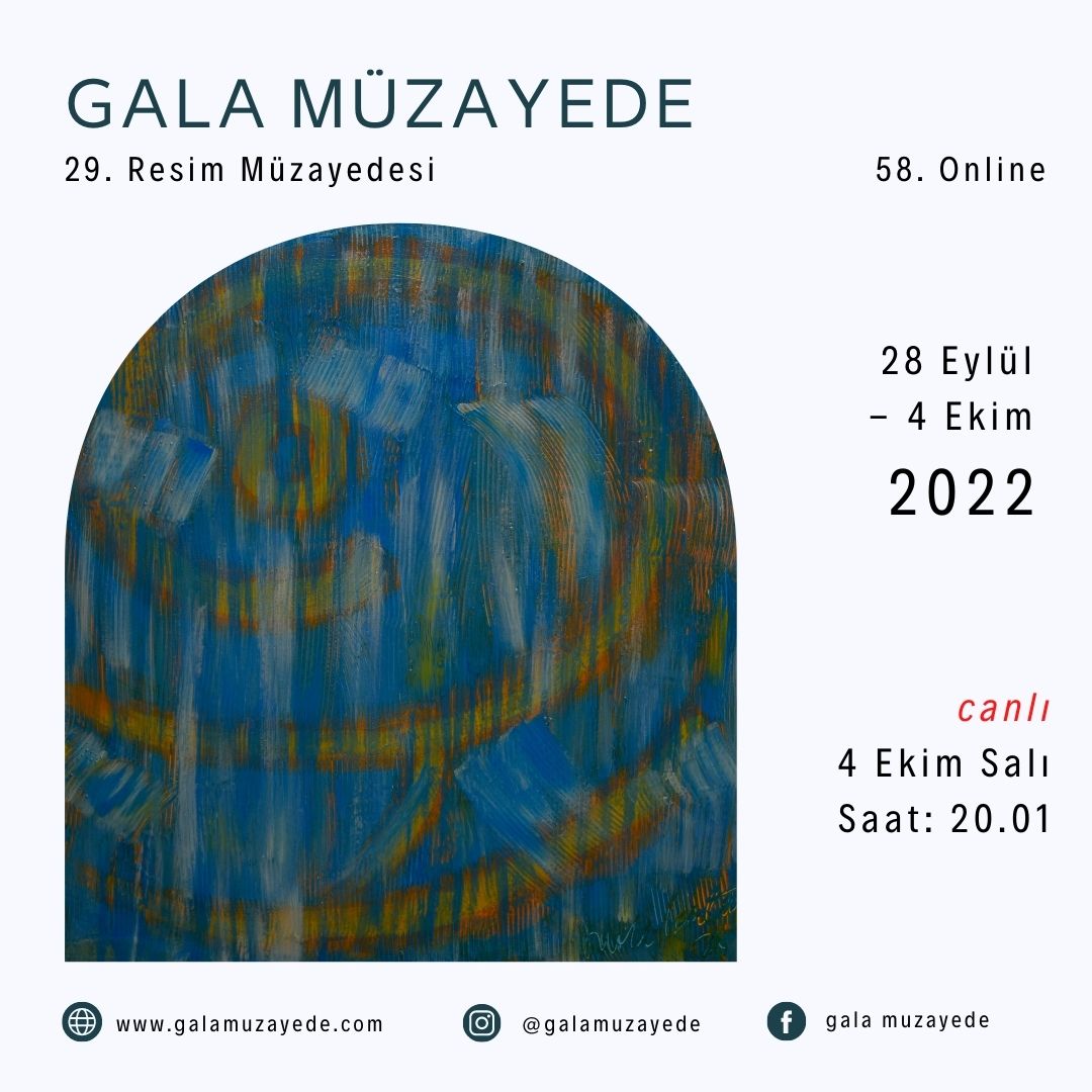 58. ONLINE 29. RESİM MÜZAYEDESİ - Gala Müzayede